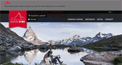 Desktop Screenshot of hotelsimi.ch